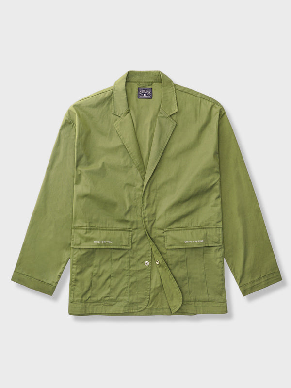 Improved military style tailored jacket